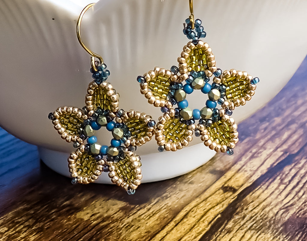 mini bead kit - Sakura Earrings Kit