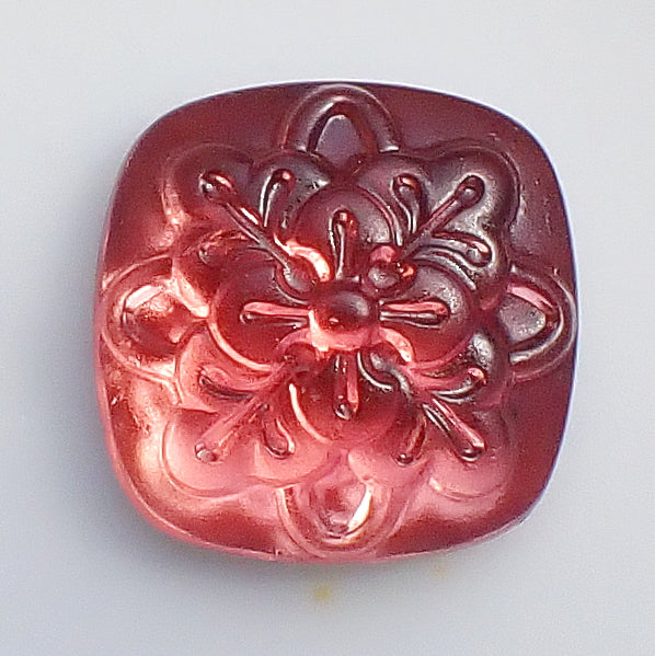 Mosaic Square Cushion Glass Flat-Back