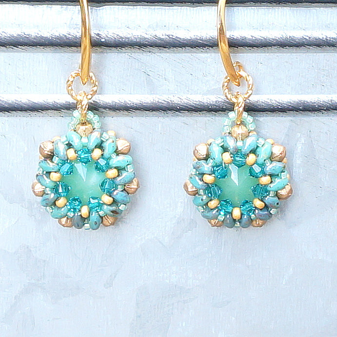 mini bead kit - Shimmer on the Bay Earring Kit
