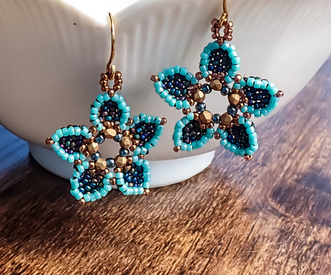 mini bead kit - Sakura Earrings Kit