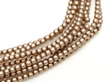 2mm Czech glass pearls