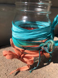 Hand-Dyed Silk Ribbon Trios