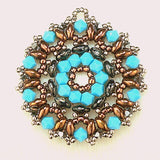 Mini bead kit - Kaleidoscope Pendant