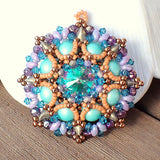 Mini bead kit - Sand Dollar Pendant