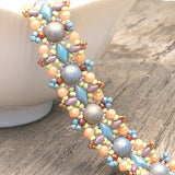 mini bead kit - Textured Borders Bracelet