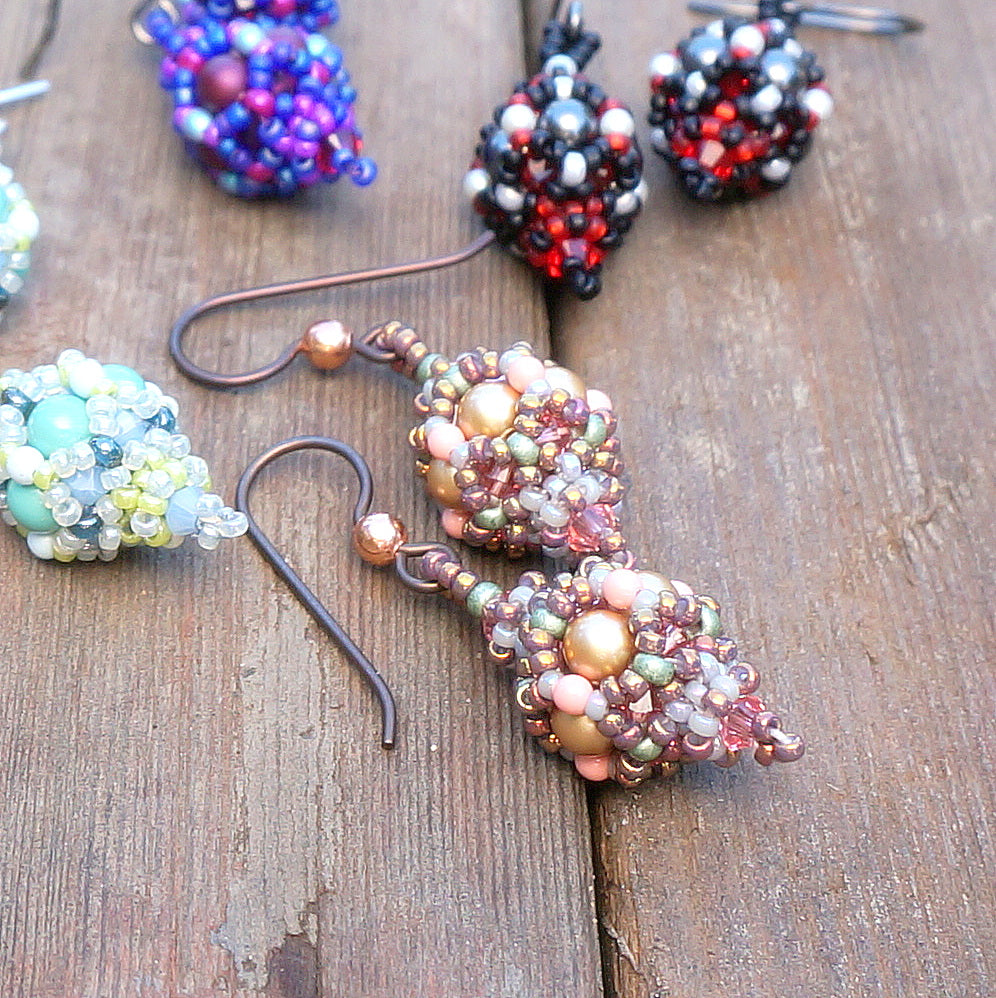 mini bead kit - Sakura Earrings Kit – The Freckled Pear