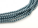 2mm Czech glass pearls