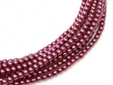 2mm Czech glass pearls
