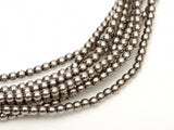 2mm Czech glass pearls