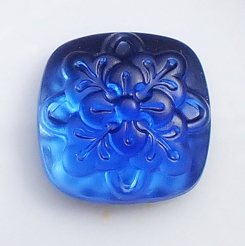 Mosaic Square Cushion Glass Flat-Back