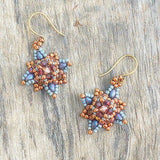 Mini bead kit - Star Jasmine Earrings